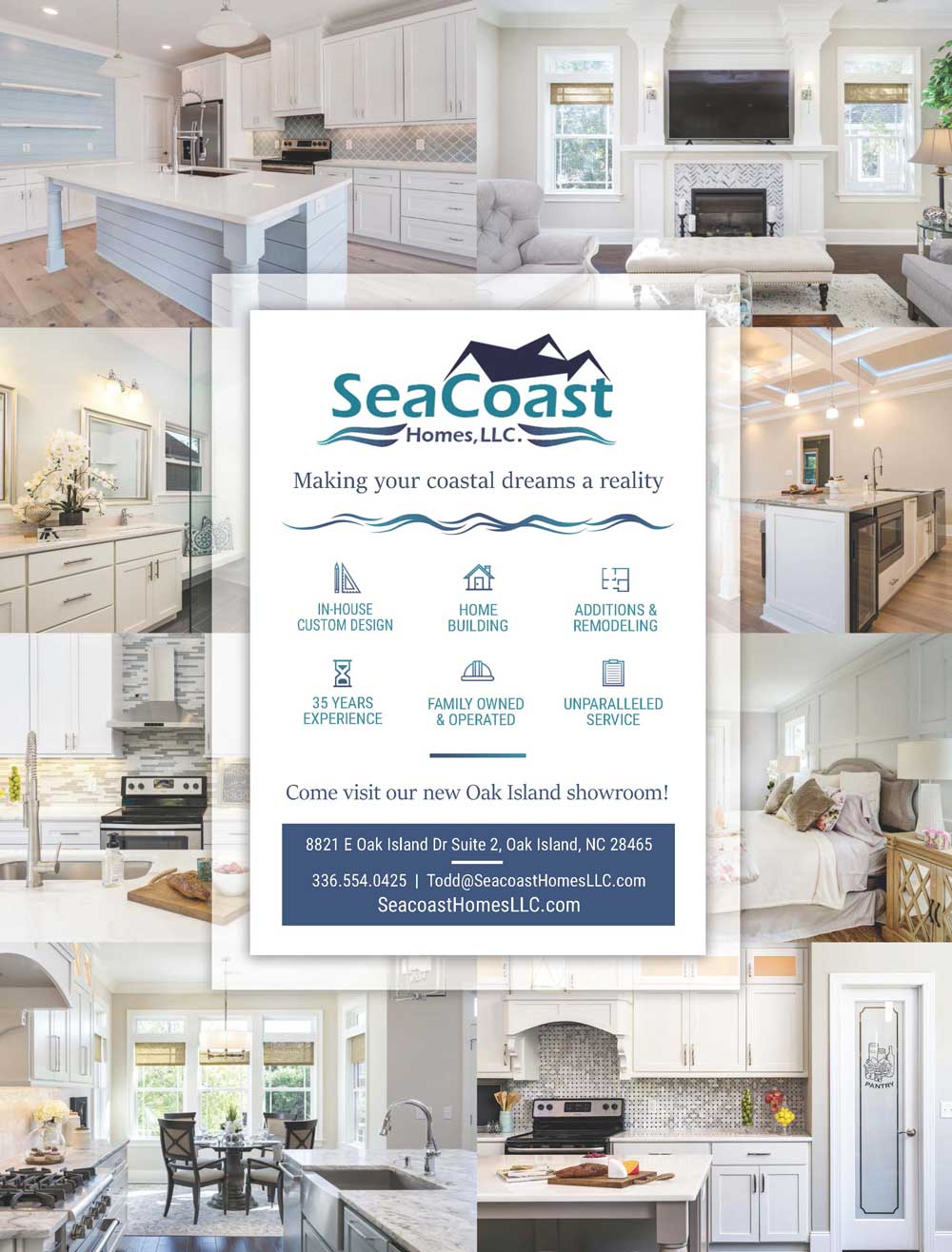 Seacoast Homes Reprints Oak Island NC